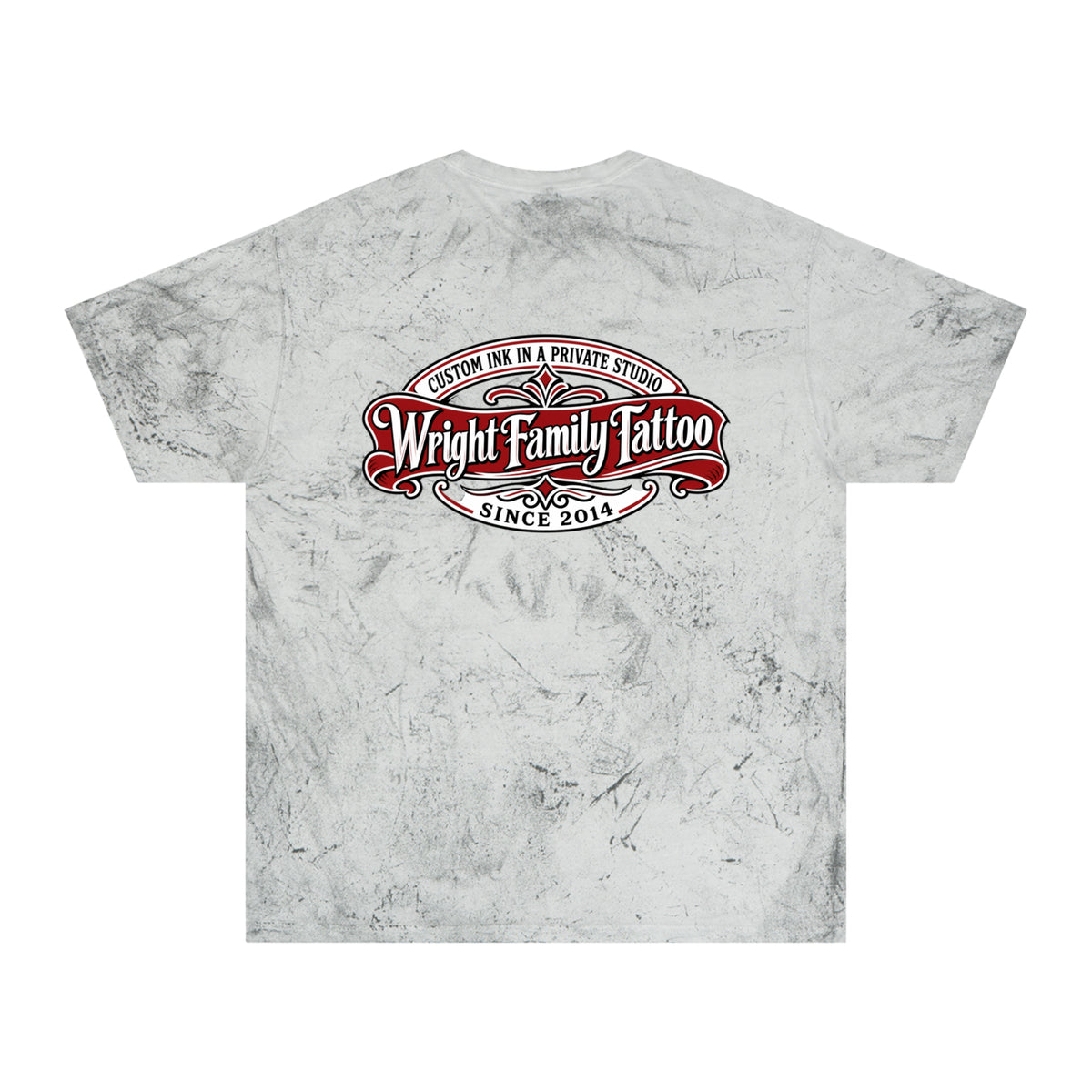 Tattoo Studio Dog Tattoo T-Shirt — Wright Family Tattoo Logo Tee