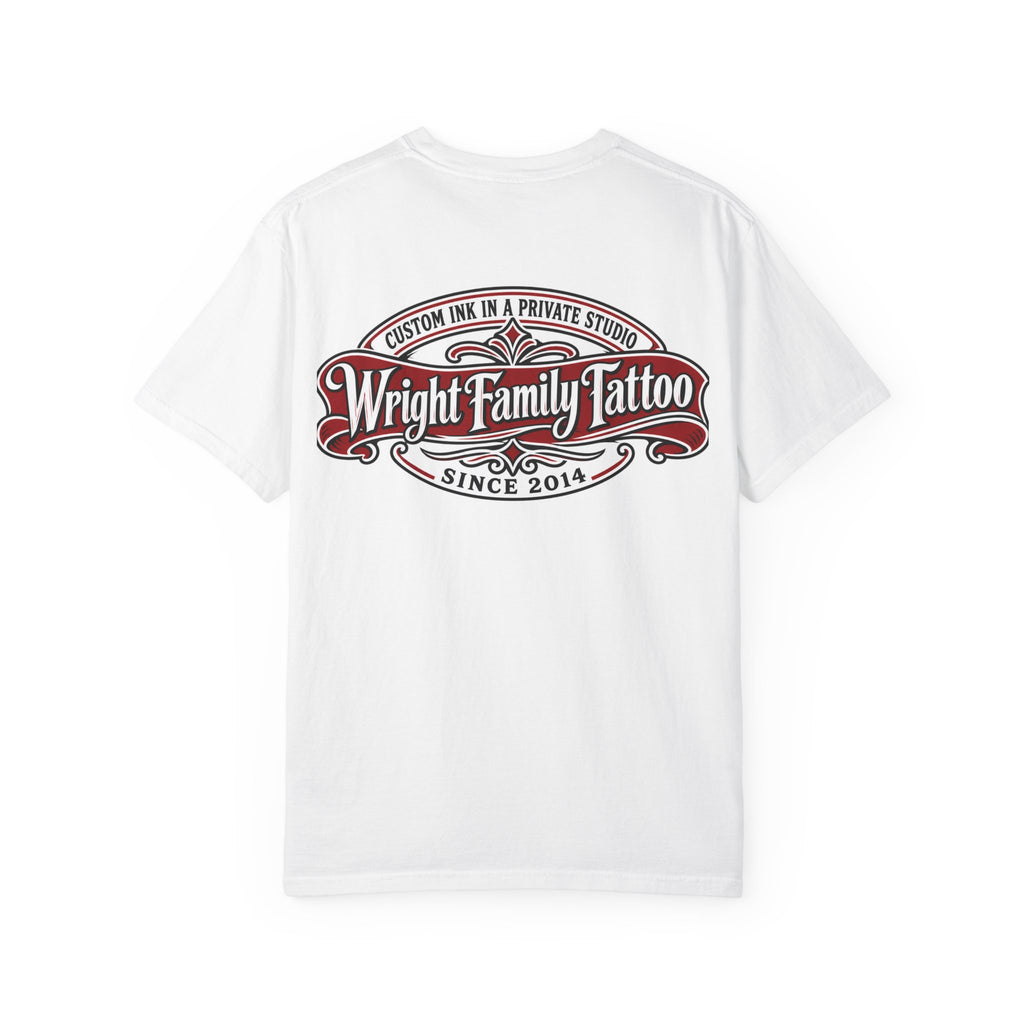 Tattoo Shop T-Shirt — Wright Family Tattoo Logo Tee