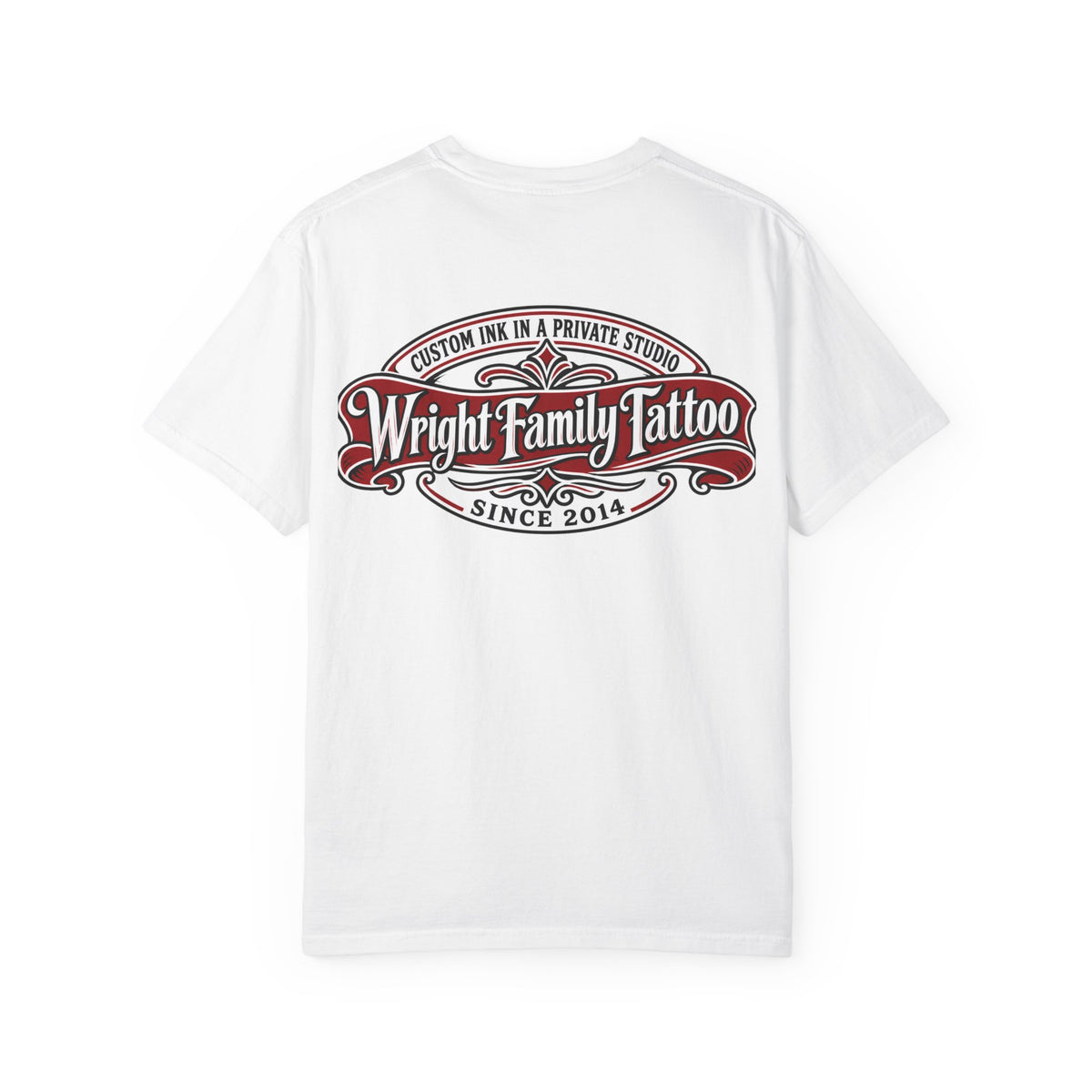 Tattoo Shop T-Shirt — Wright Family Tattoo Logo Tee